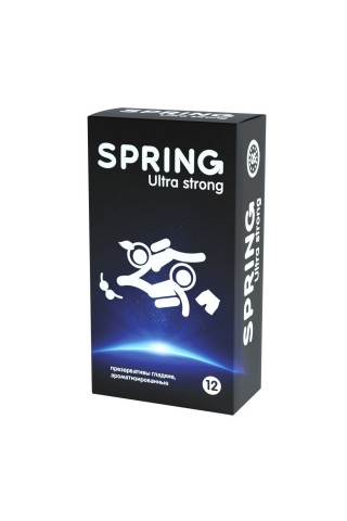 Ультрапрочные презервативы SPRING ULTRA STRONG - 12 шт.