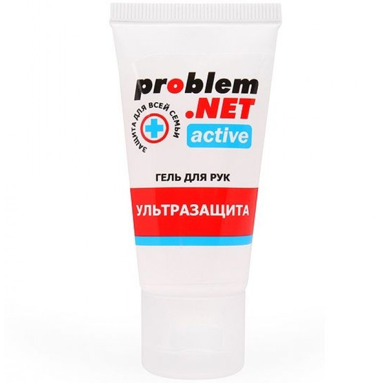 Обеззараживающий гель для рук Problem.net Active - 30 гр.