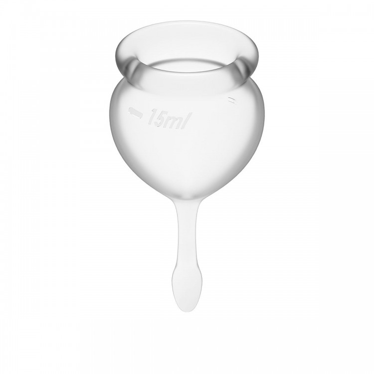 Набор прозрачных менструальных чаш Feel good Menstrual Cup