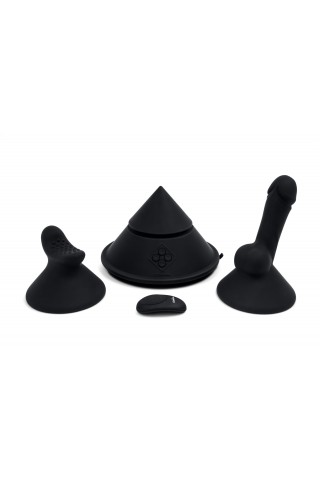 Конусный вибромассажер Cowgirl Cone с 2 насадками