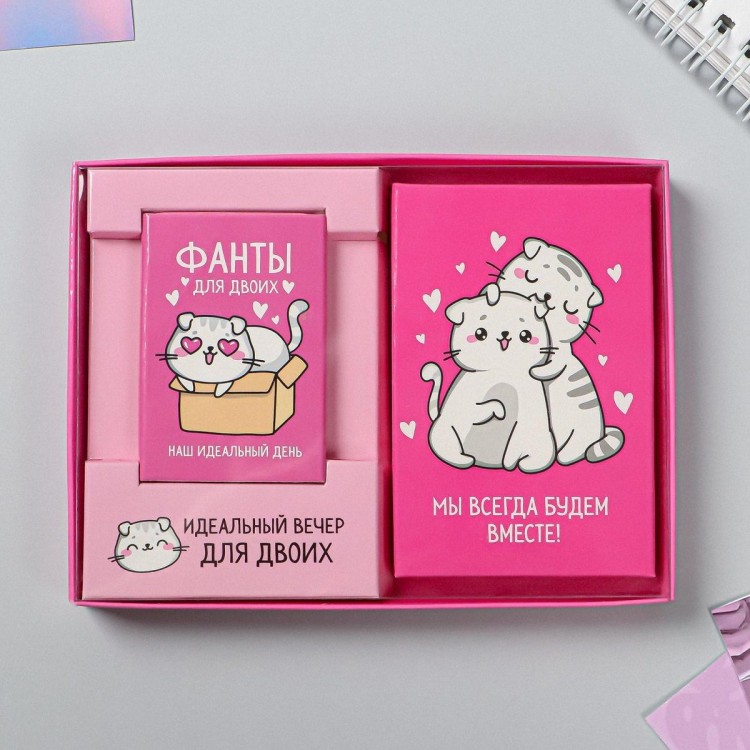 Романтические фанты-карты «Котики»