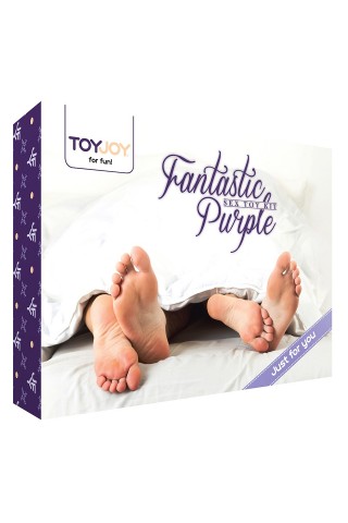 Эротический набор FANTASTIC PURPLE SEX TOY KIT