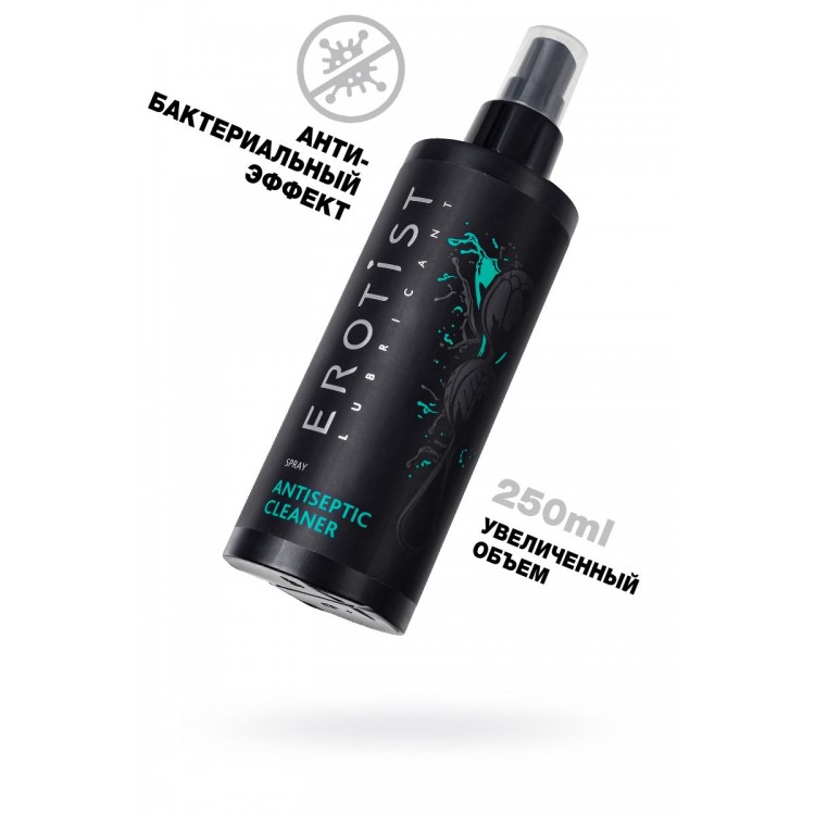 Антибактериальное средство Erotist Antiseptic Cleaner - 250 мл. Антибактериальное средство Erotist Antiseptic Cleaner - 250 мл.
