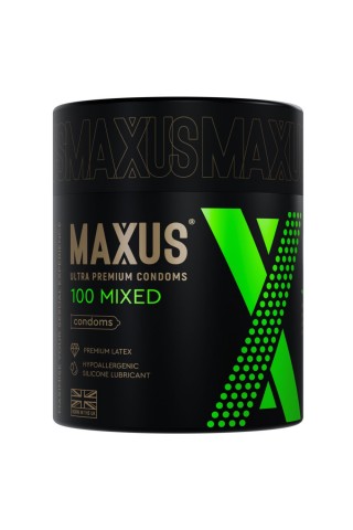 Презервативы MAXUS Mixed - 100 шт.