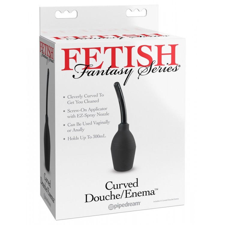 Черный анальный душ Curved Douche/Enema Черный анальный душ Curved Douche/Enema