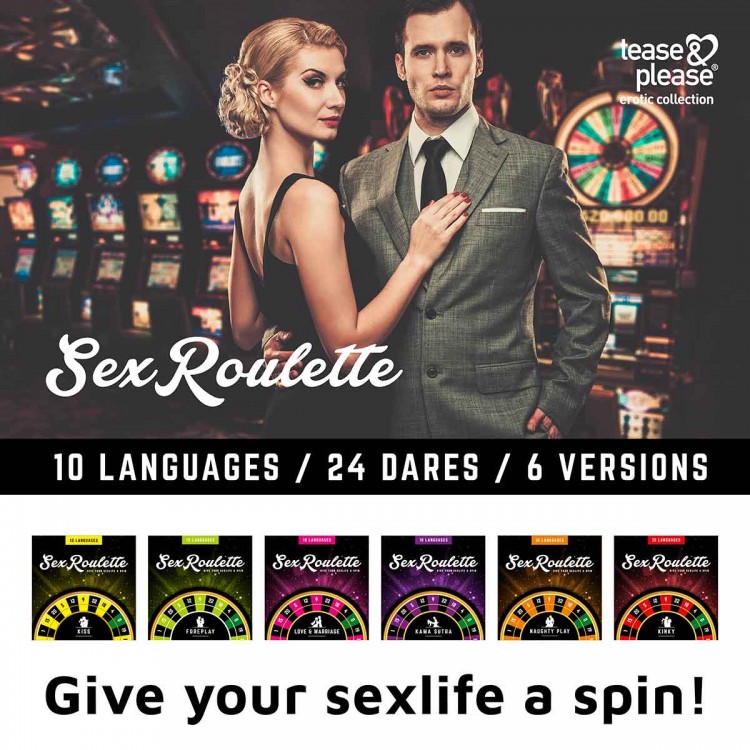 Настольная игра-рулетка Sex Roulette Kinky