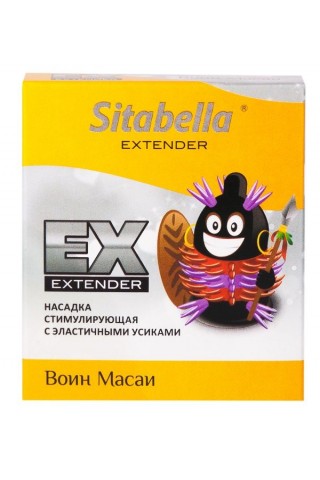 Стимулирующая насадка Sitabella Extender "Воин Масаи"