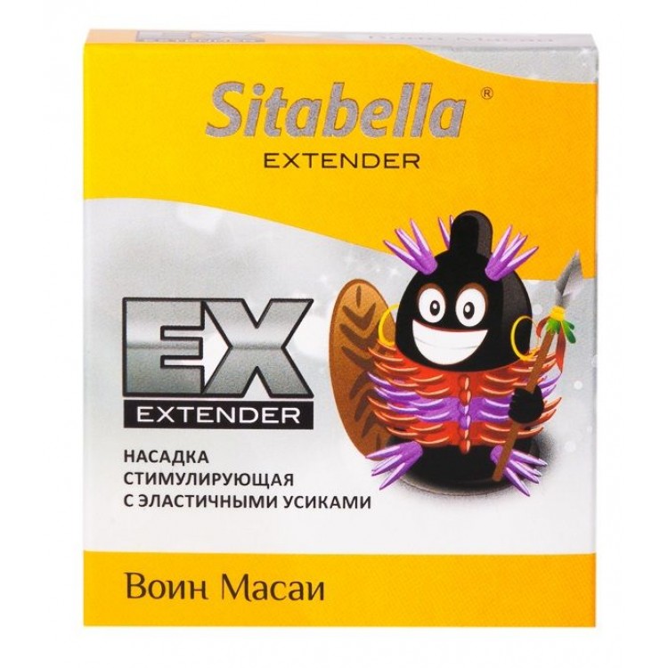 Стимулирующая насадка Sitabella Extender "Воин Масаи"