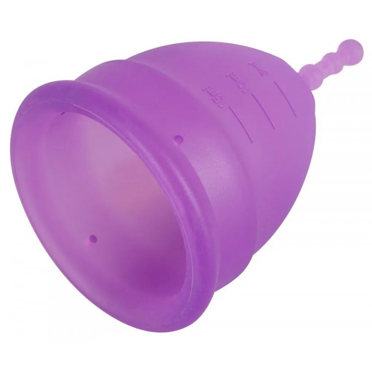 Фиолетовая менструальная чаша Menstrual Cup Large