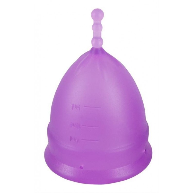 Фиолетовая менструальная чаша Menstrual Cup Large