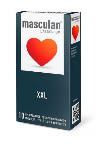 Презервативы увеличенного размера Masculan XXL - 10 шт.