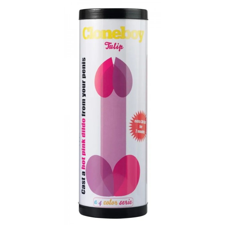 Набор для создания слепка пениса Cloneboy Tulip Hot Pink