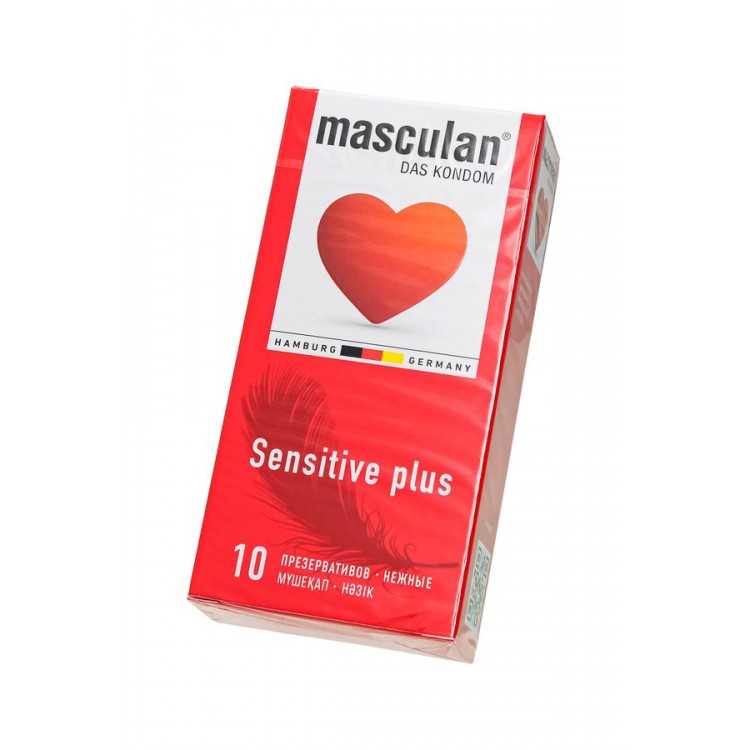 Презервативы Masculan Sensitive plus - 10 шт.