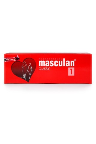 Нежные презервативы Masculan Classic 1 Sensitive - 150 шт.