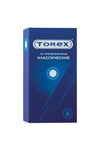 Гладкие презервативы Torex "Классические" - 12 шт.