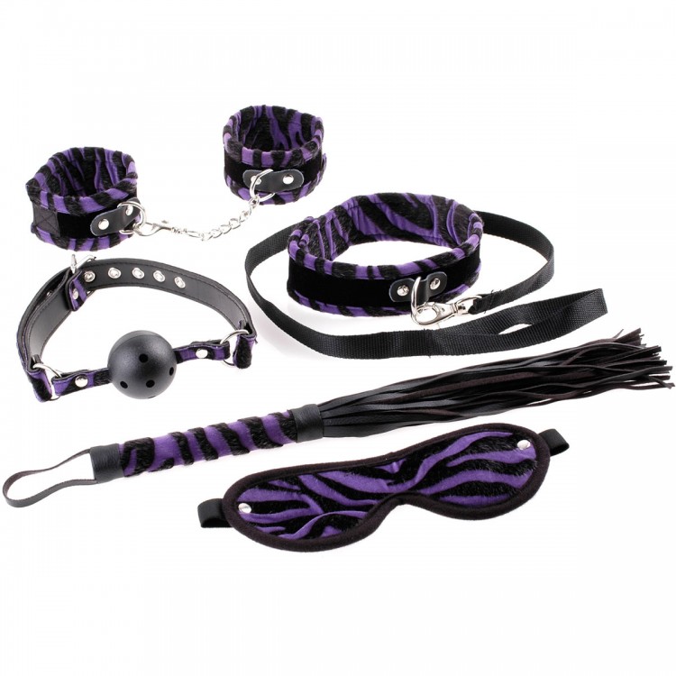 Набор для бондажа Animal Instinct 5-Piece Bondage Kit Набор для бондажа Animal Instinct 5-Piece Bondage Kit
