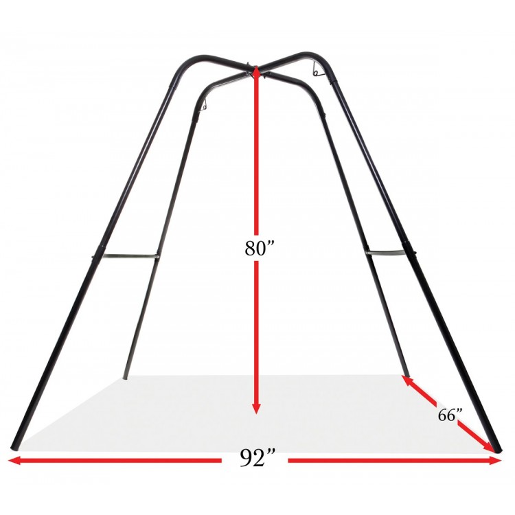 Напольный черный каркас для качелей Swing Stand