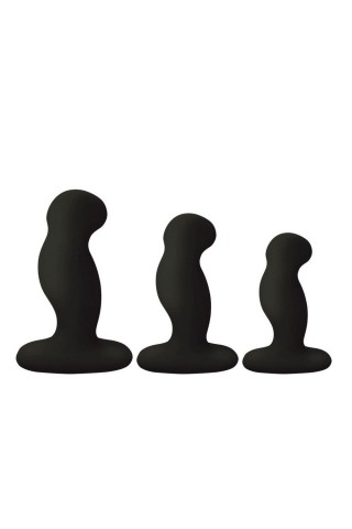 Набор из 3 черных вибровтулок Nexus G-Play+ Trio