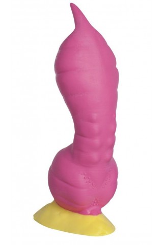 Розовый фаллоимитатор "Крок Medium" - 24,5 см.