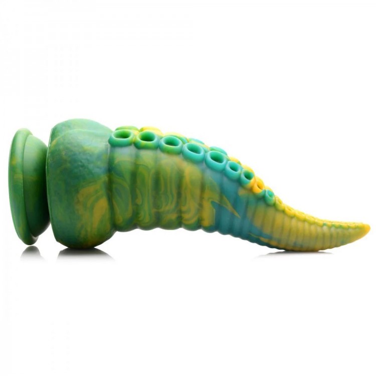 Фантазийный фаллоимитатор в форме щупальца Monstropus Tentacled Monster Silicone Dildo - 21,6 см.