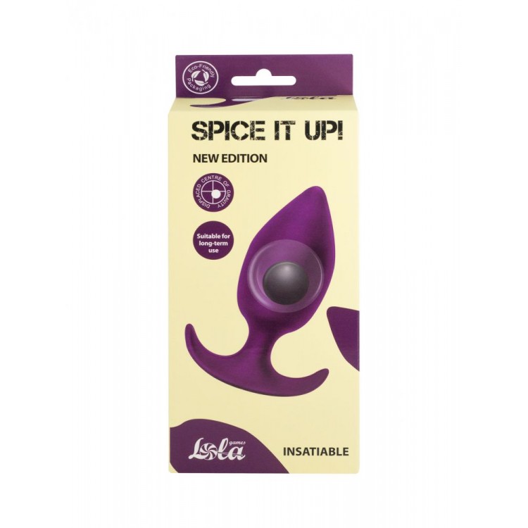 Пробка Со Смещенным Центром Тяжести Spice It Up Insatiable Ultraviolet 8011-04lola