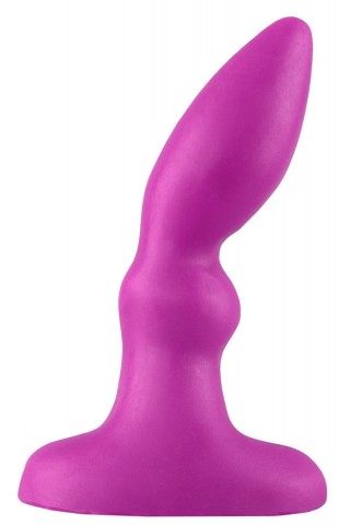 Фиолетовая коническая пробка - 10 см.