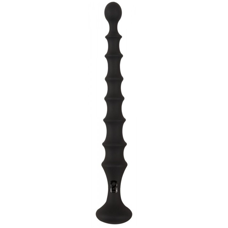 Черная анальная ёлочка Magic Anal Wand - 26,9 см.