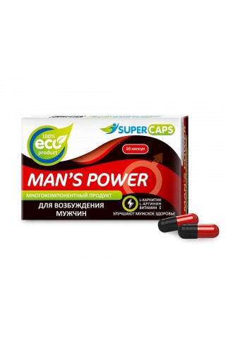 Возбуждающее средство Man’s power - 10 капсул (+1 в подарок)