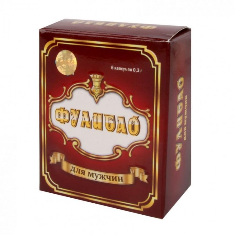 БАД для мужчин "Фулибао" - 6 капсул (0,3 гр.)