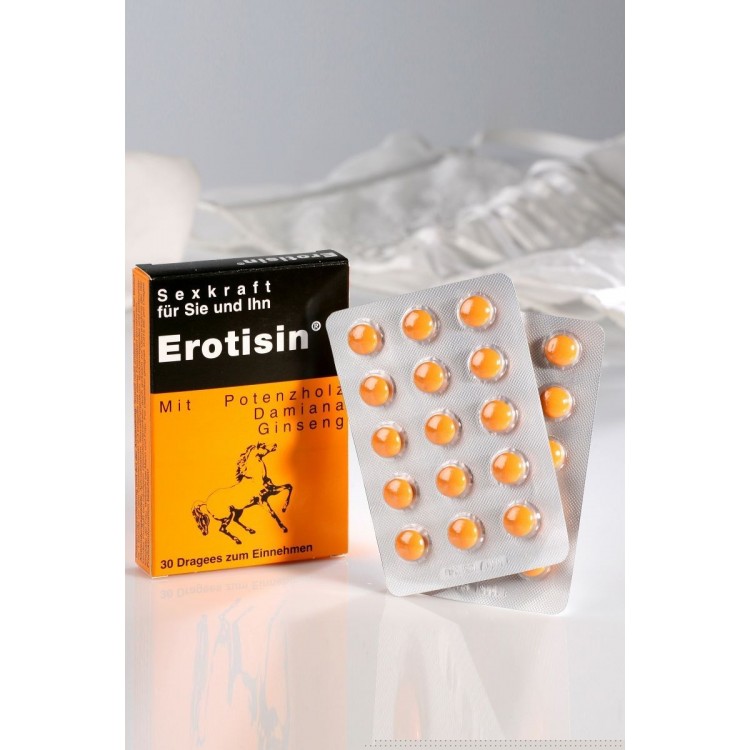 Средство для повышения сексуальной энергии Erotisin - 30 драже (430 мг.)