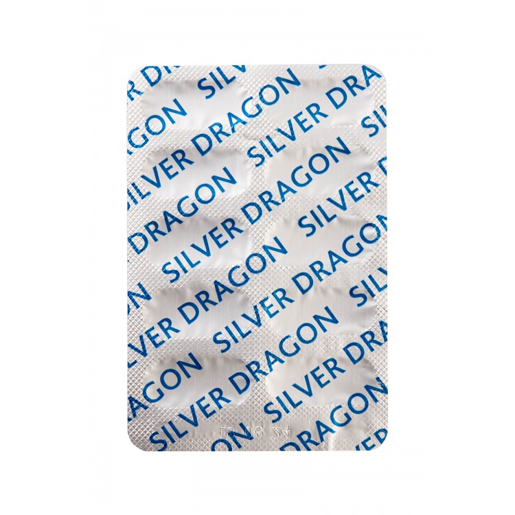 Капсулы для мужчин Erotist Silver Dragon для усиления эрекции - 10 капсул