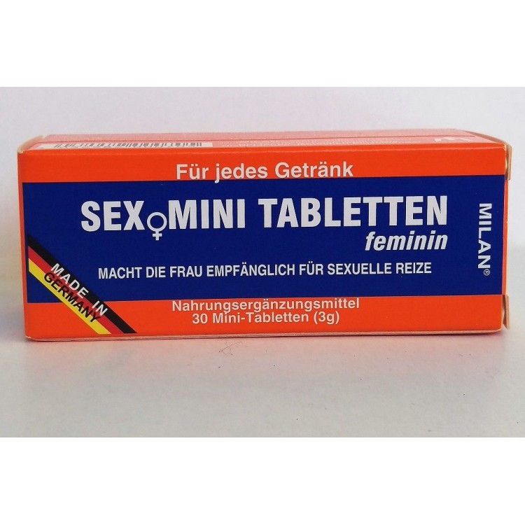 Возбуждающие таблетки для женщин Sex-Mini-Tabletten feminin - 30 таблеток (100 мг.) Возбуждающие таблетки для женщин Sex-Mini-Tabletten feminin - 30 таблеток (100 мг.)