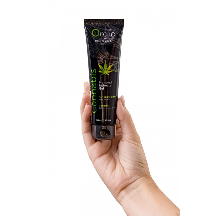 Интимный гель на водной основе ORGIE Lube Tube Cannabis - 100 мл.