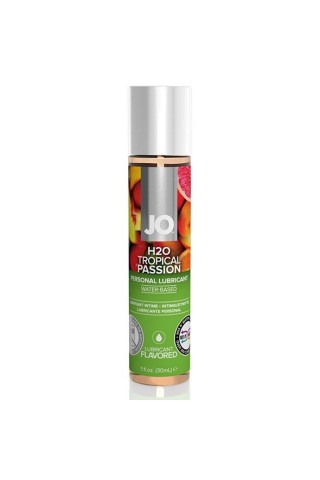 Смазка с ароматом тропических фруктов JO Flavored Tropical Passion - 30 мл.