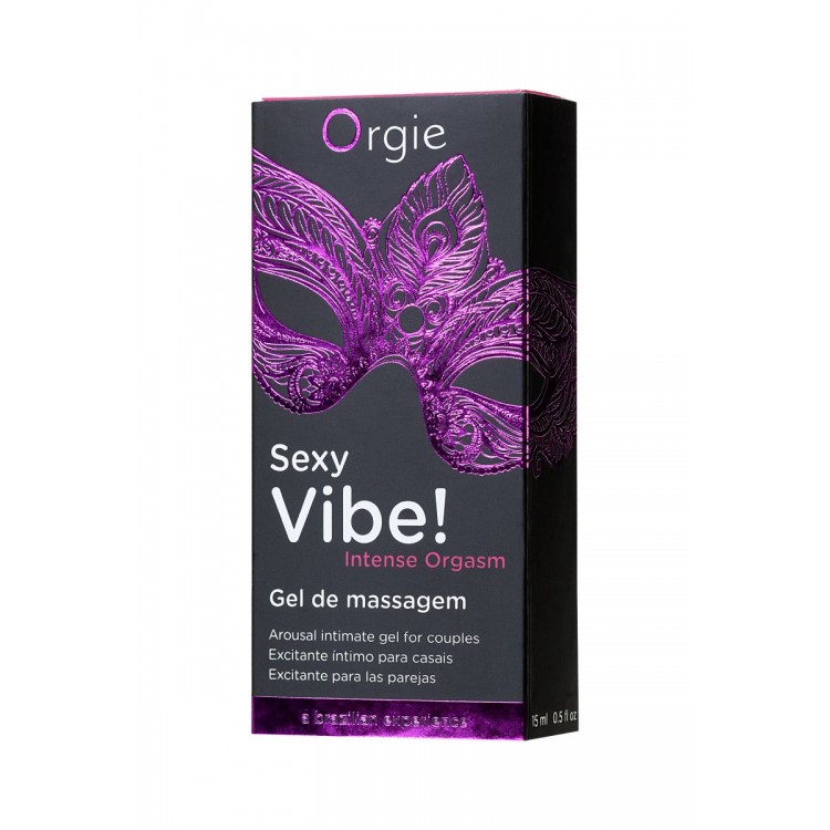 Гель для массажа ORGIE Sexy Vibe Intense Orgasm - 15 мл.