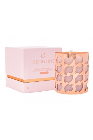 Оригинальная массажная свеча High On Love Sensual Massage Candle - 250 мл.