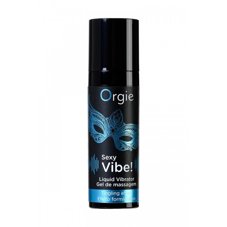 Гель для массажа ORGIE Sexy Vibe Liquid Vibrator с эффектом вибрации - 15 мл.