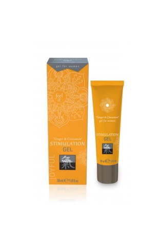 Возбуждающий интимный гель STIMULATION GEL Ginger & Cinnamon - 30 мл.