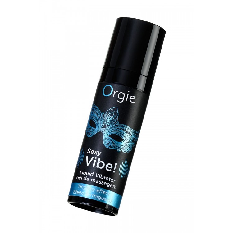 Гель для массажа ORGIE Sexy Vibe Liquid Vibrator с эффектом вибрации - 15 мл.