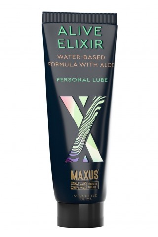Интимный гель на водной основе MAXUS Alive Elixir - 75 мл.