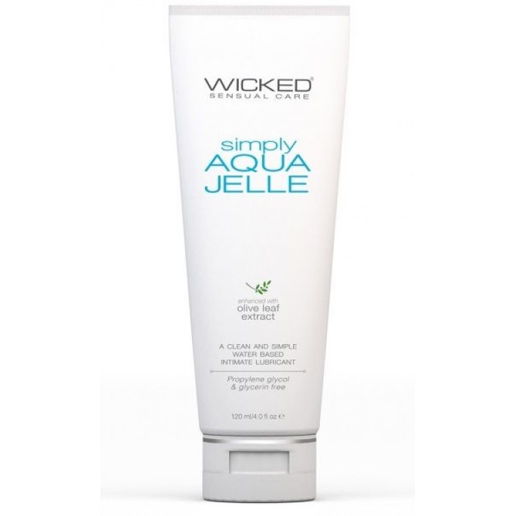 Гель-лубрикант на водной основе Wicked Simply AQUA JELLE - 120 мл.