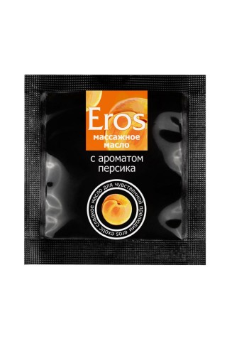 Саше массажного масла Eros exotic с ароматом персика - 4 гр.