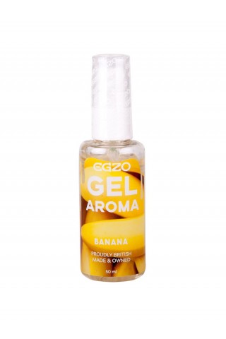 Интимный лубрикант EGZO AROMA с ароматом банана - 50 мл.