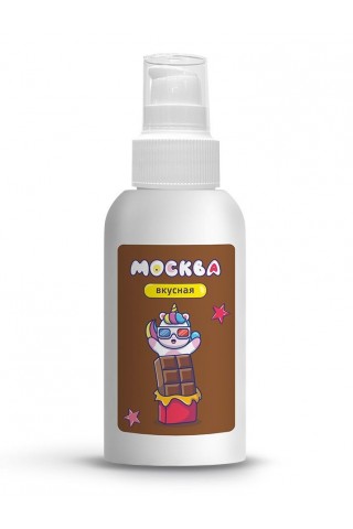 Универсальная смазка с ароматом шоколада "Москва Вкусная" - 100 мл.