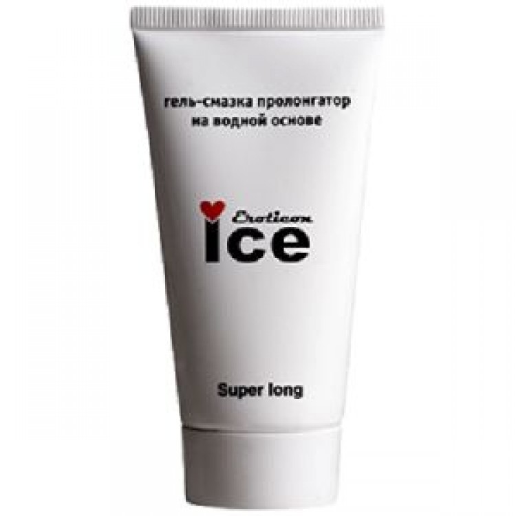 Гель-смазка пролонгатор на водной основе ICE - 50 мл.