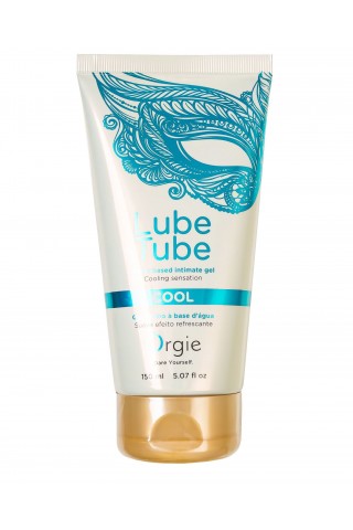 Интимный гель на водной основе Lube Tube Cool с охлаждающим эффектом - 150 мл.