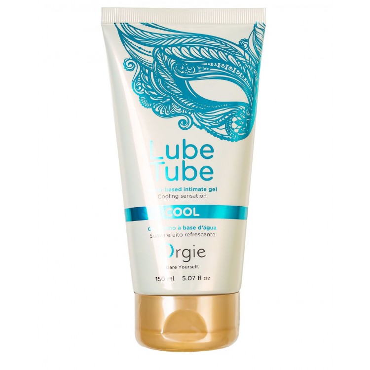 Интимный гель на водной основе Lube Tube Cool с охлаждающим эффектом - 150 мл.