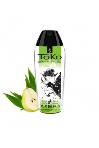 Интимный гель TOKO Pear & Exotic Green Tea с ароматом груши и зеленого чая - 165 мл.