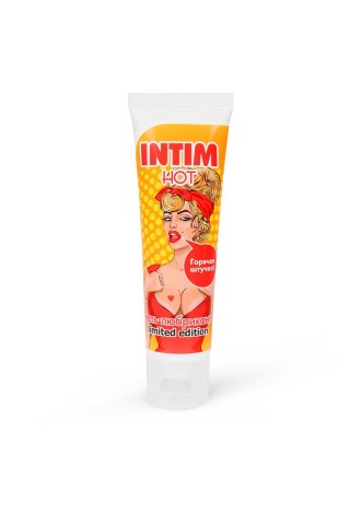 Возбуждающий гель-лубрикант INTIM HOT LIMITED EDITION - 50 гр.