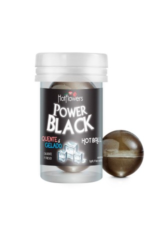 Интимный гель Power Black Hot Ball с охлаждающе-разогревающим эффектом (2 шарика по 3 гр.)